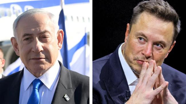 netanyahu and musk