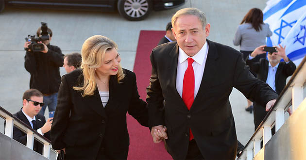 netanyahu his wife