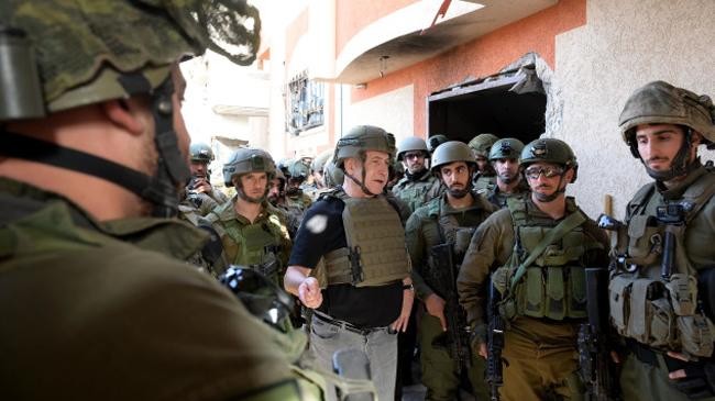 netanyahu talks with army