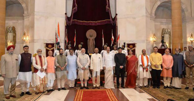 new indian cabinet