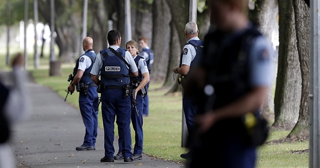 new zealand shoots up mosque