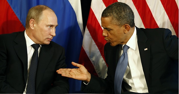 obama with putin