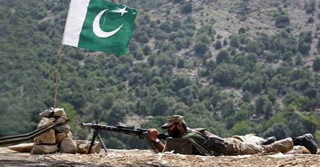 pakistan army on kashmir boarder 2