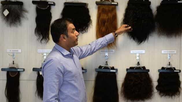 pakistin exporting human hair