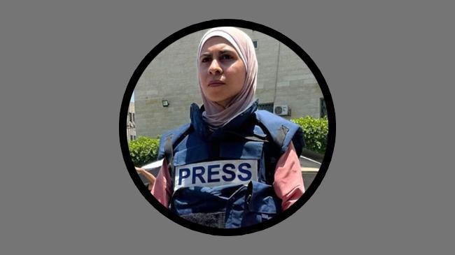 palestinian journalist shrouq al aila