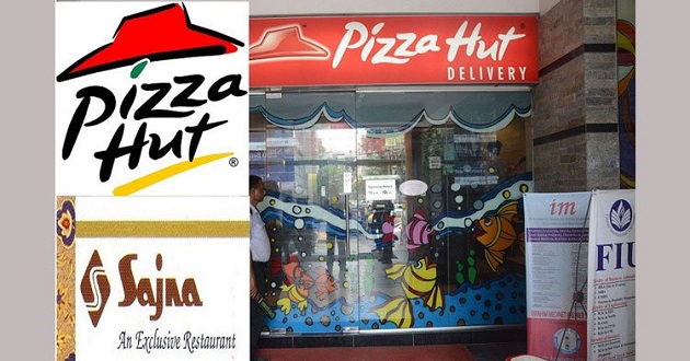 pizza hut and sajna fined