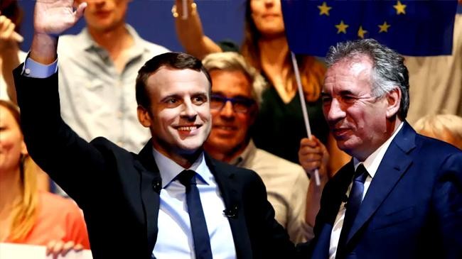 president emmanuel macron and prime minister francois bayrou