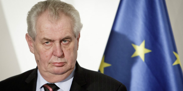 president of czech republic milos zeman