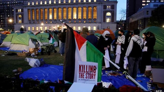 pro palestine protests in us university