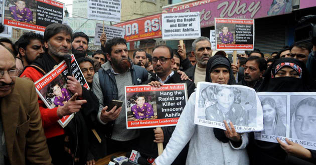 protests in kashmir