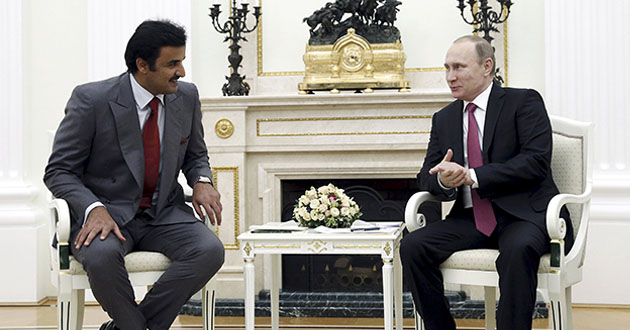 putin sheikh tamim