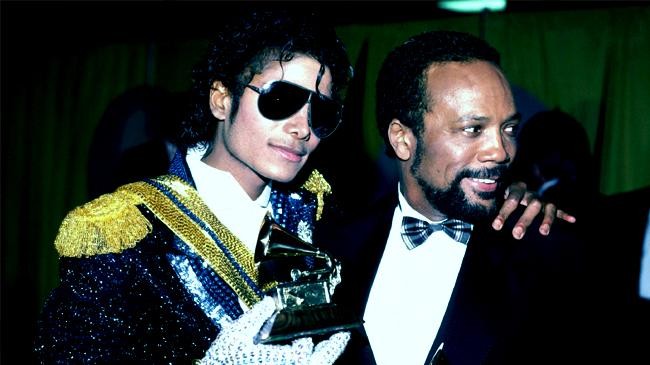 quincy jones with michael jackson