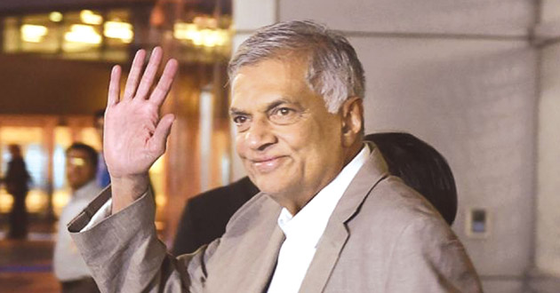 ranil wickramasinghe sri lanka