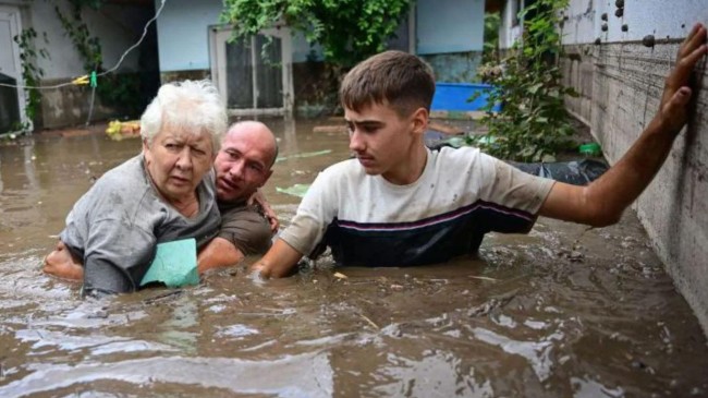 romania flood