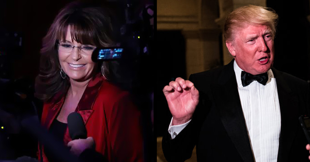 sarah palin and donald trump