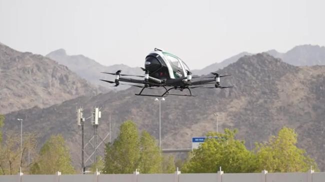 self driving aerial taxi