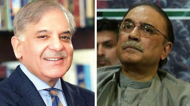 shehbaz and asif ali zardari