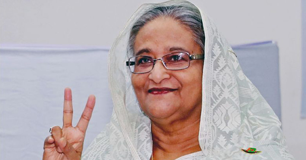 sheikh hasina victor