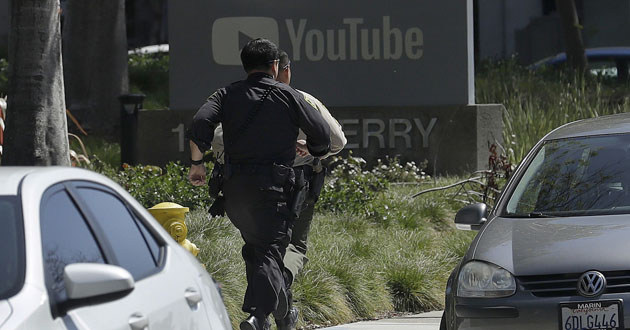 shootings in youtube headquarters