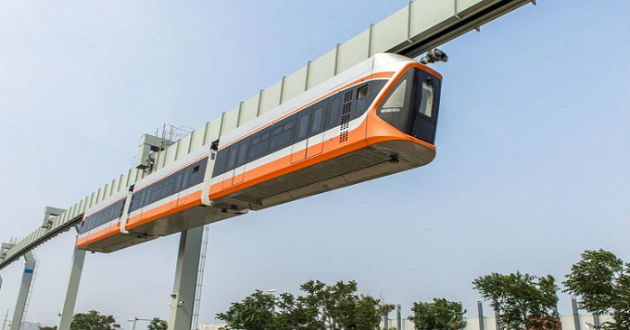 sky train in china