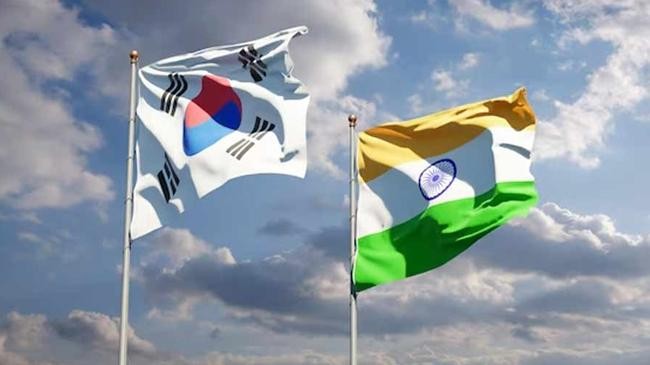 south korea and india