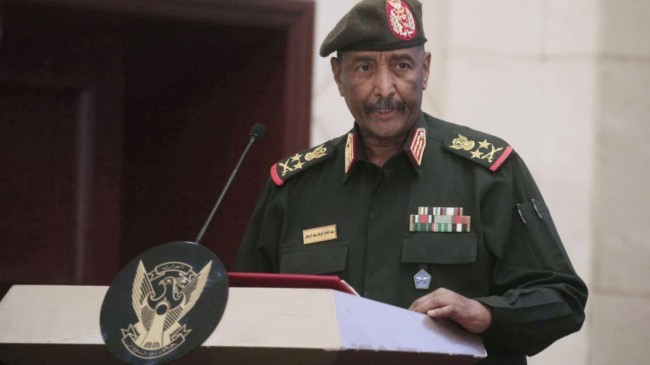 sudans army chief gen. abdel fattah burhan