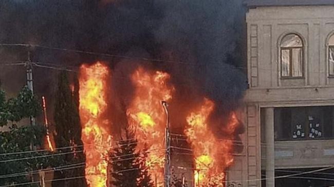 synagogue attacked in dagestan