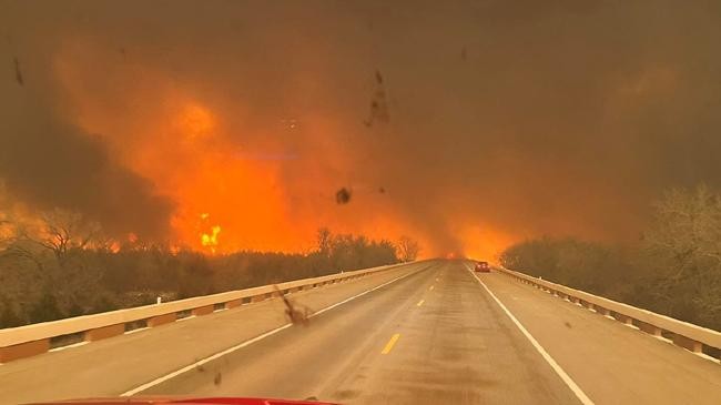 texas wildfire