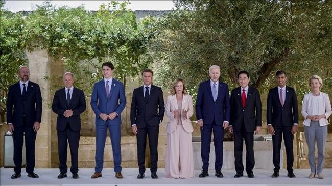 the g7 leaders