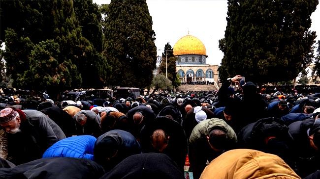 the holy month of ramadan at al aqsa mosque