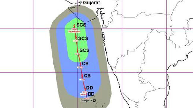 the second biggest cyclone in india is going to hit air