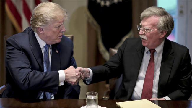 trump and bolton us