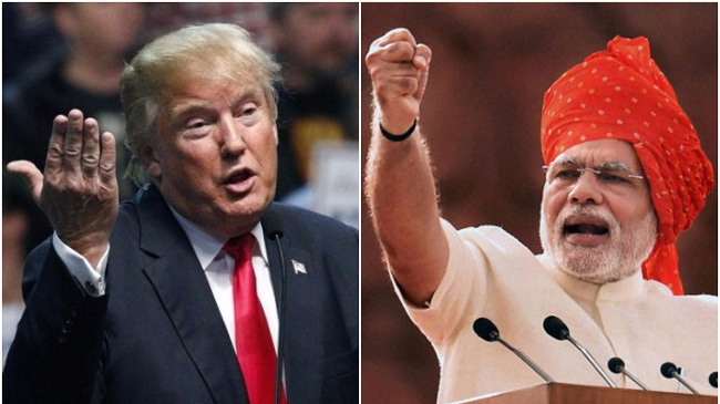 trump modi