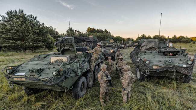 us military in poland