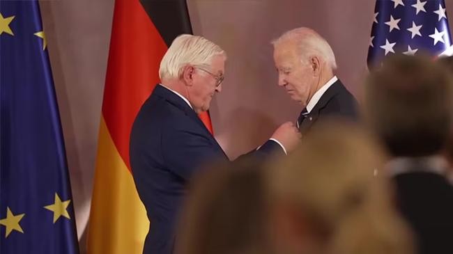 us president biden receives germanys highest honor