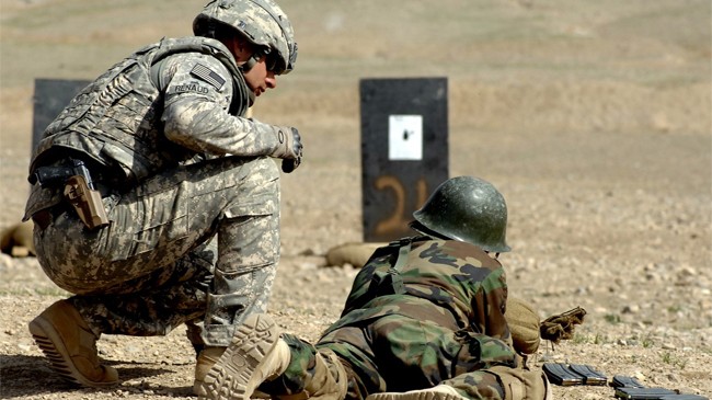 us training afghan commandos