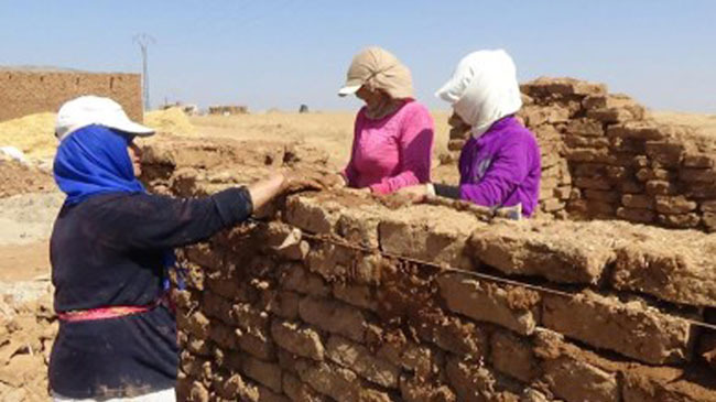 village women