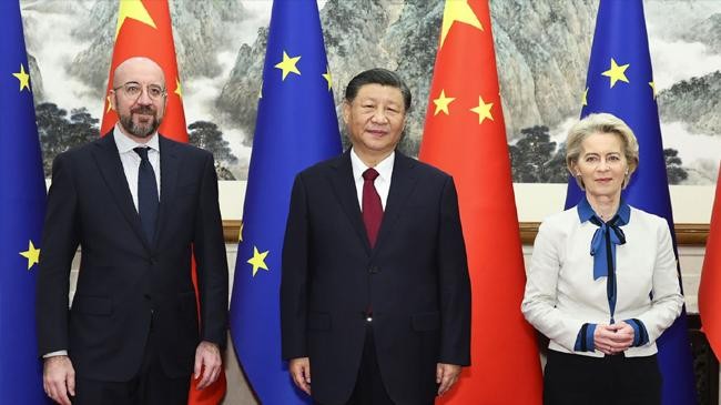 xi jinping ursula von der leyen and charles michel