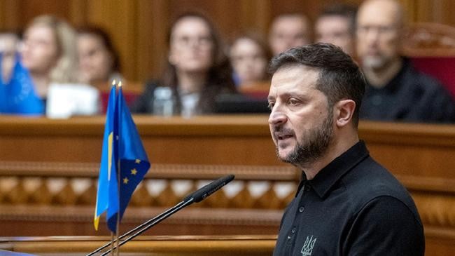 zelensky in parliament